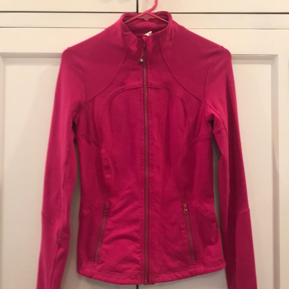 Lululemon Define jacket dark pink